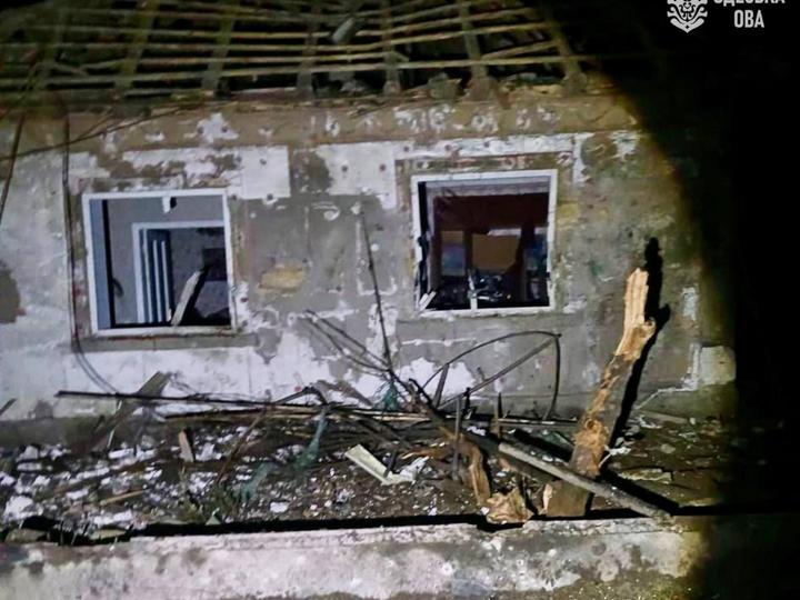 Пошкоджений будинок