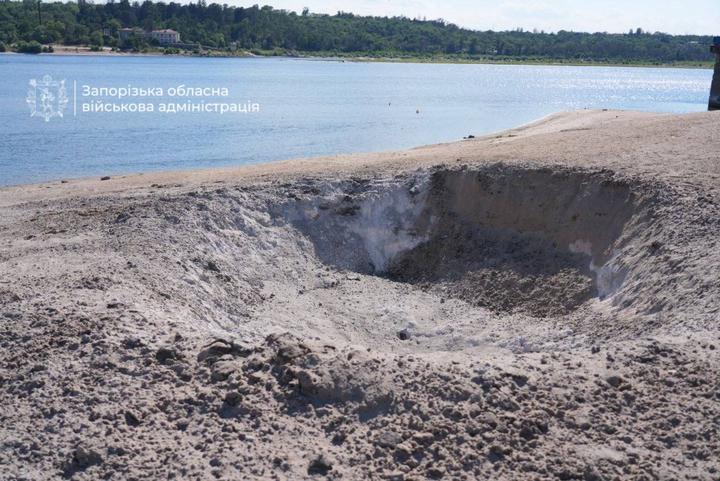 Атака росіян по Запоріжжю