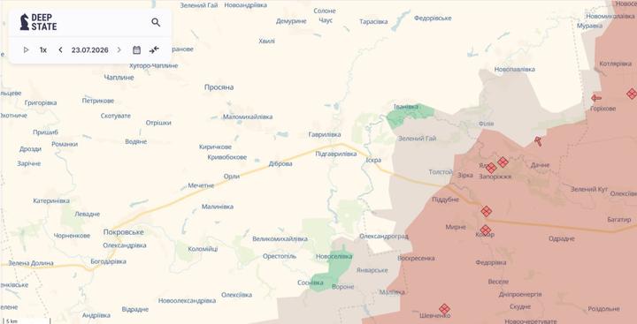 Сили оборони відкинули ворога поблизу села Філія на Дніпропетровщині