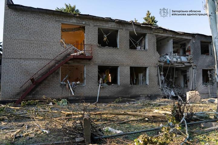 Запорізька область Наслідки обстрілу