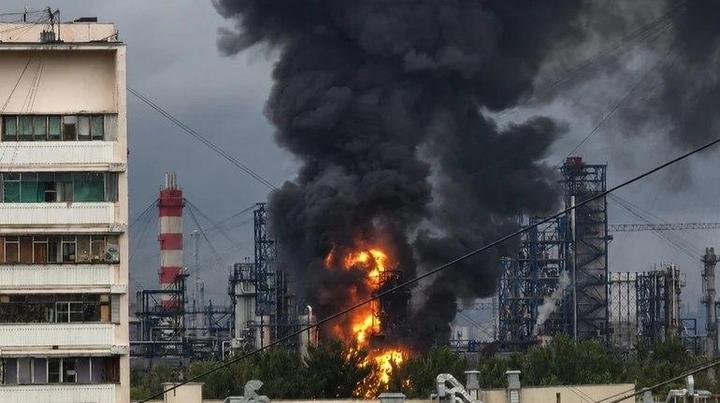 16.06.2026 Пожежа на Московському НПЗ