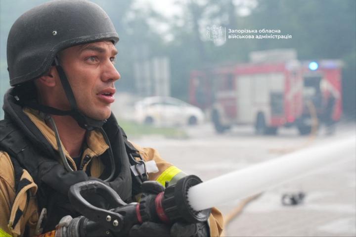 Атака по Запоріжжю