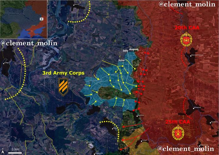 Ukraine forces cut off Russian salient near Lyman, reclaim more than 200 sq. km, OSINT analyst says