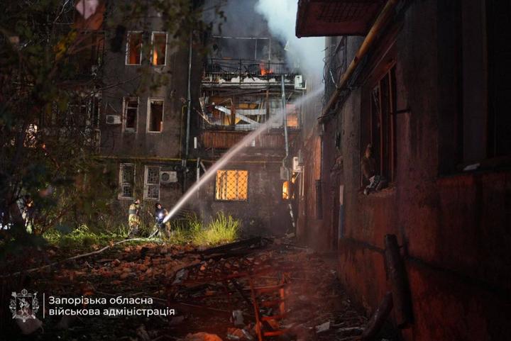 Запоріжжя Обстріл Запоріжжя