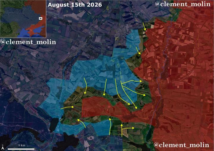 Map of Combat Operations