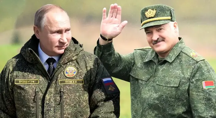 Путін та Лукашенко