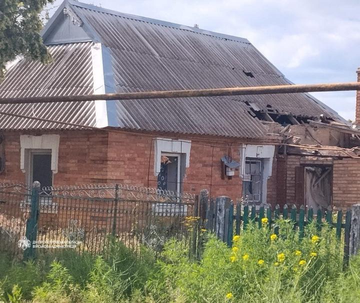 Обстріл Дніпропетровщини