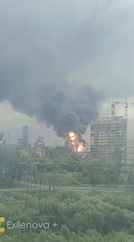 Українські дрони атакували Московське НПЗ
