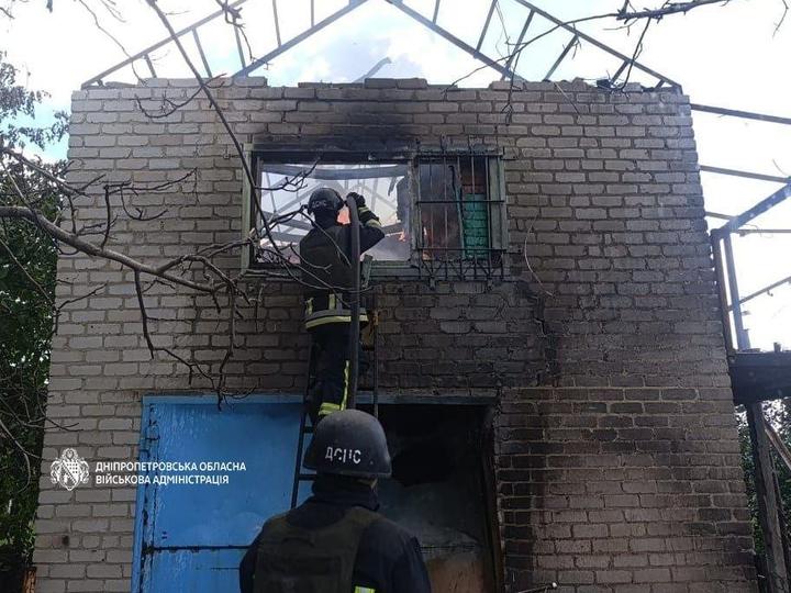 Обстріл Дніпропетровщини
