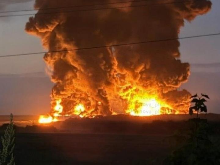 In the Tula Region of the Russian Federation, a fire has been reported at a Wildberries warehouse