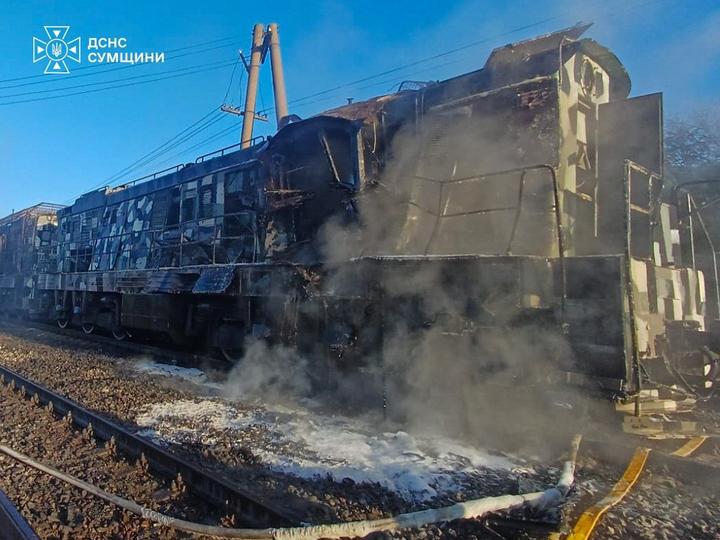 Ворог атакував пасажирський потяг Київ-Суми