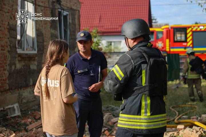 Наслідки атаки на Рівненщину Наслідки атаки на Рівненщину
