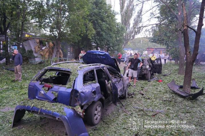 Обстріл Запоріжжя