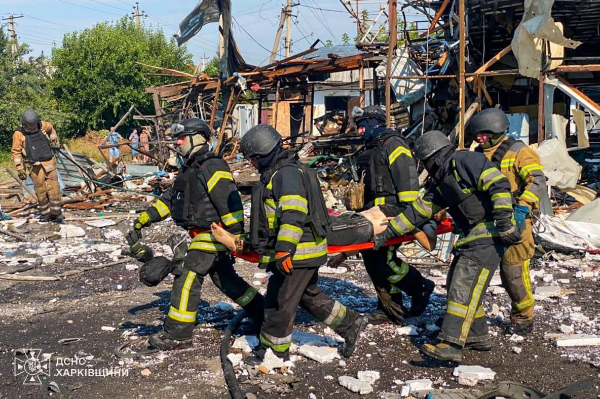 РФ вдарила по Печенігах на Харківщині: загинули 10 людей, зросла кількість потерпілих