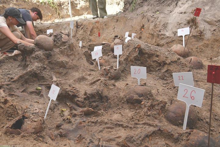 “Тіла скинуті в яму недбало”: на Волині виявили останки майже 40 осіб, які загинули 1943 року
