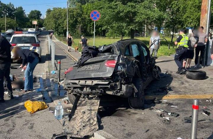 05.06.2026 Наслідки ДТП у Києві 6 червня