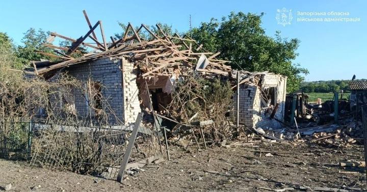 Понад тисячу ударів за добу: на Запоріжжі внаслідок ворожих обстрілів загинула людина, є поранені