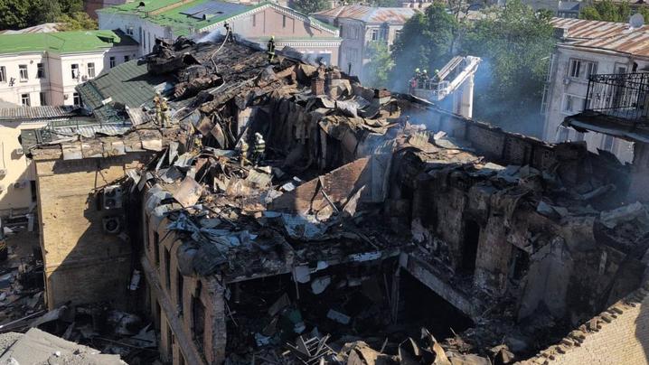 Наслідки російського удару по Києву 24 травня