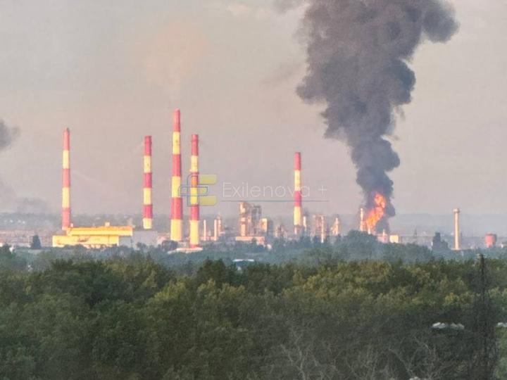 Ймовірна пожежа на НПЗ