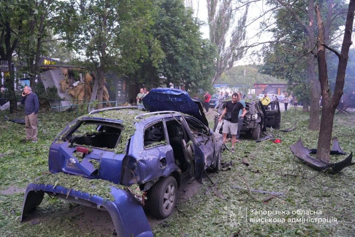 Обстріл Запоріжжя
