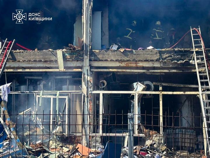 Київщина Наслідки обстрілу