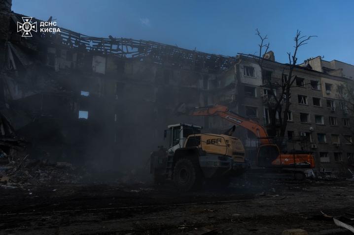 Ліквідація наслідків обстрілу
