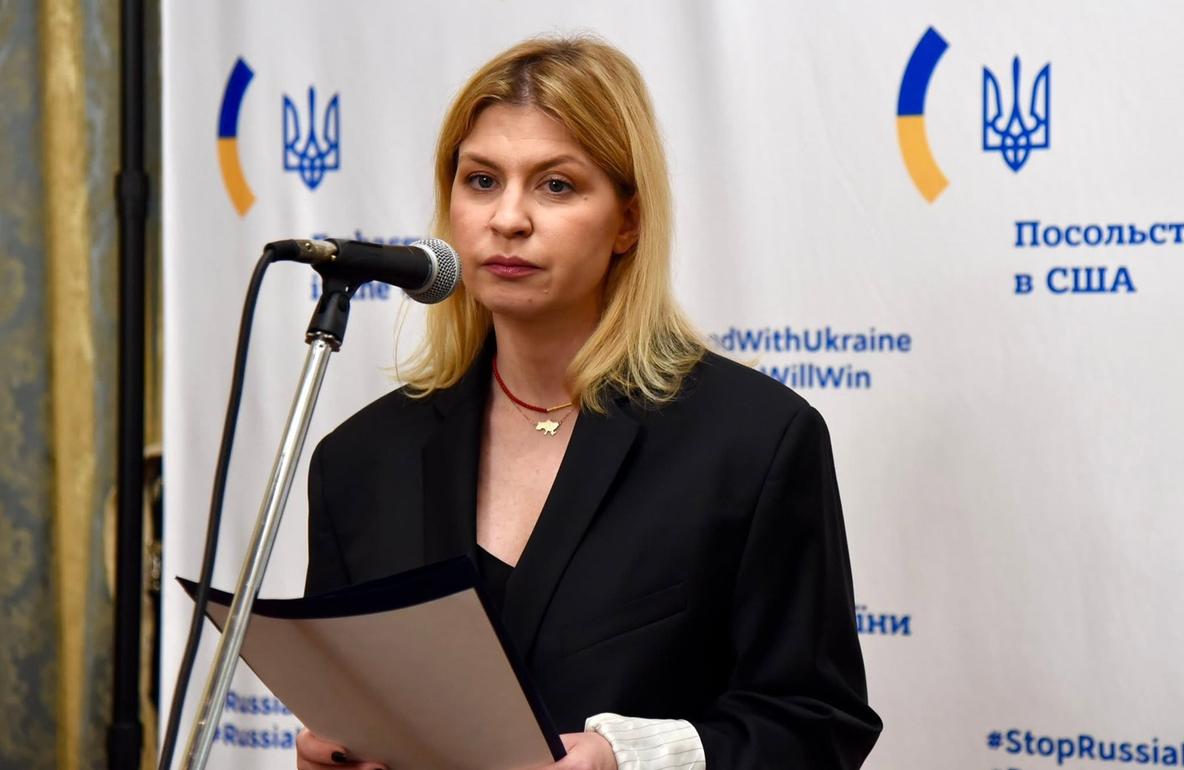Zelenskyy dismissed Stefanishyna from her post as Ukraine's ambassador to the U.S.