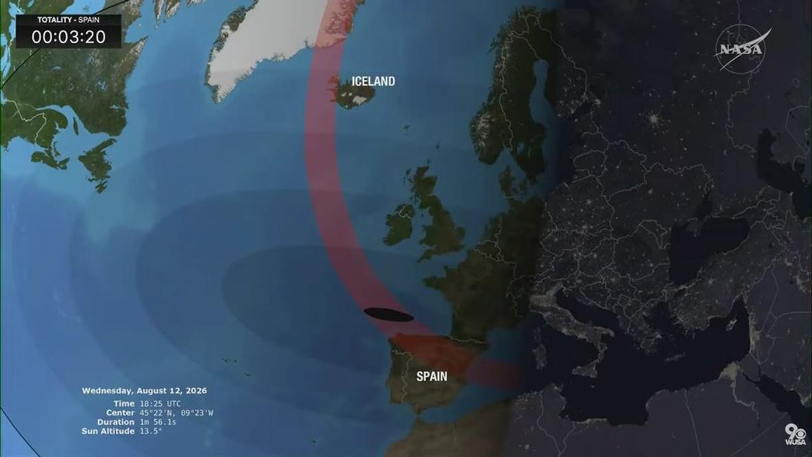During its broadcast of the eclipse, NASA showed Crimea as part of Russia
