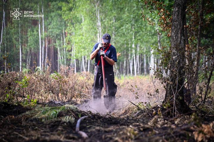 Чорнобиль Тушіння пожежі в Чорнобильській зоні відчуження