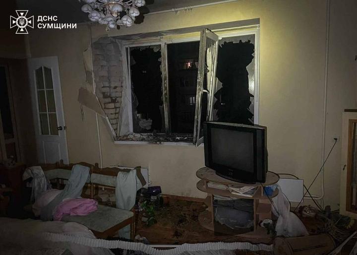 Сумщина Наслідки обстрілу