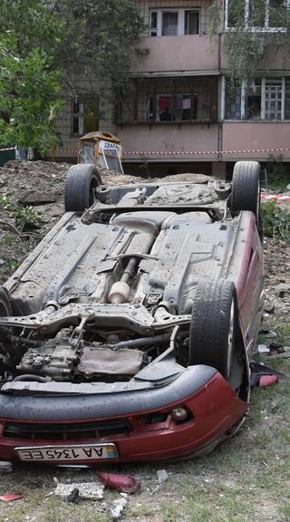 Наслідки російського обстрілу Києва на 6 липня