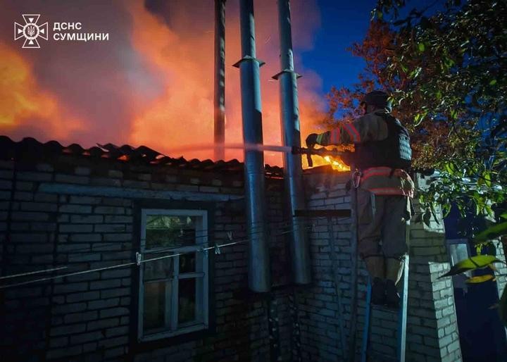 Сумщина Наслідки обстрілу