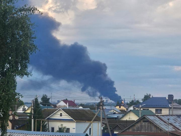 12.07.2026, Сизрань, РФ Пожежа