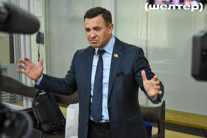 Микола Тищенко у залі суду