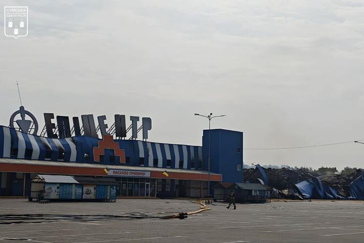 21 липня 2026 р. Наслідки удару по гіпермаркету