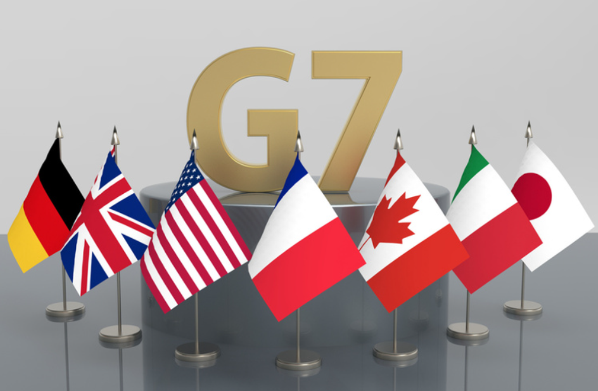 прапори країн G7