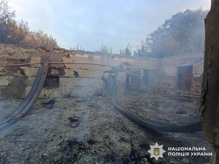 Наслідки обстрілу 