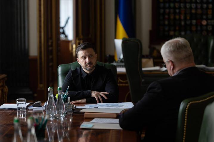 Володимир Зеленський і Андрій Сибіга