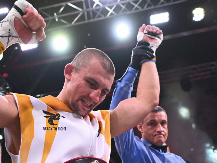 Український боксер Хижняк завоював перший титул у професійному боксі