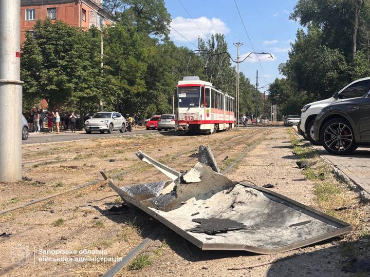 Атака по Запоріжжю