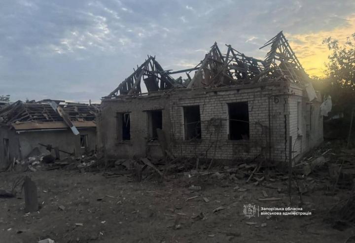 У Запоріжжі після удару КАБ зруйновано будинок