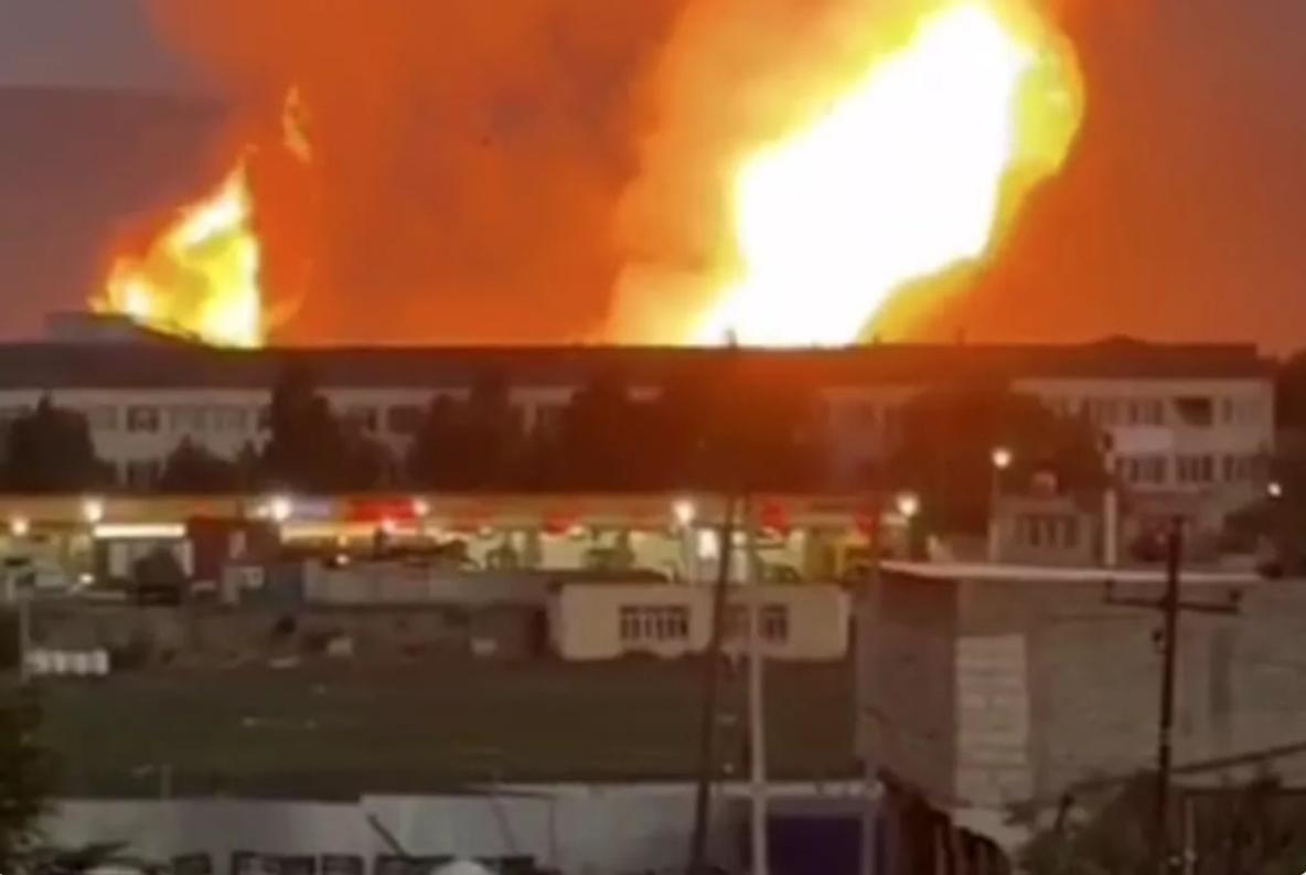 09.06.2026 Вибух газопроводу в Дагестані