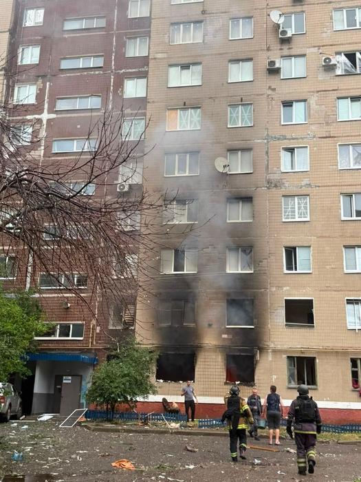 10 липня 2026 року Уражена багатоповерхівка