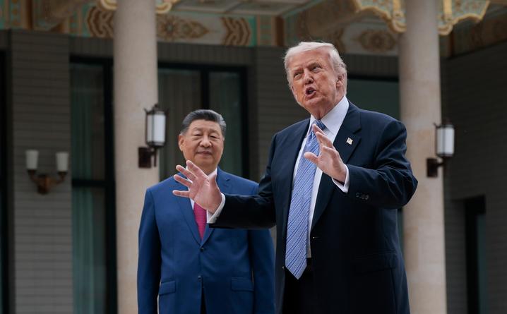 Дональд Трамп і Сі Цзіньпін