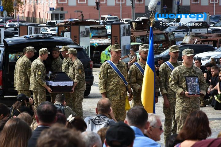 Прощання зі штурмовиком Даниїлом "Серфером" Смирновим