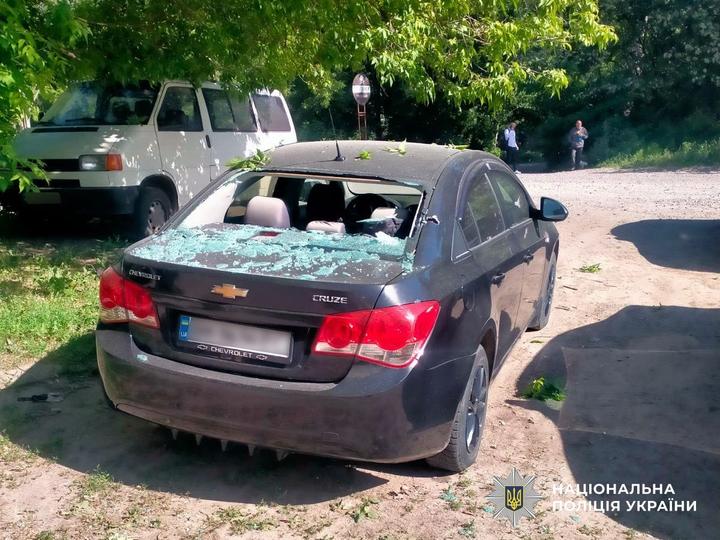 Наслідки обстрілу 