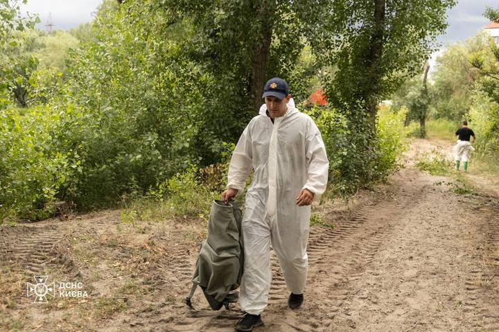 Рятувальники на Кирилівському озері 