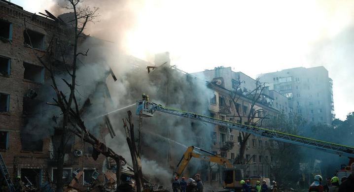 24.05.2026 Наслідки російської атаки на Київ 24 травня