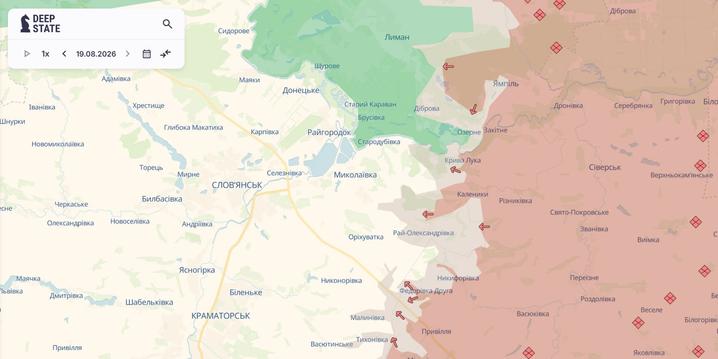 Ворог просунувся поблизу Калеників та Цвіткового