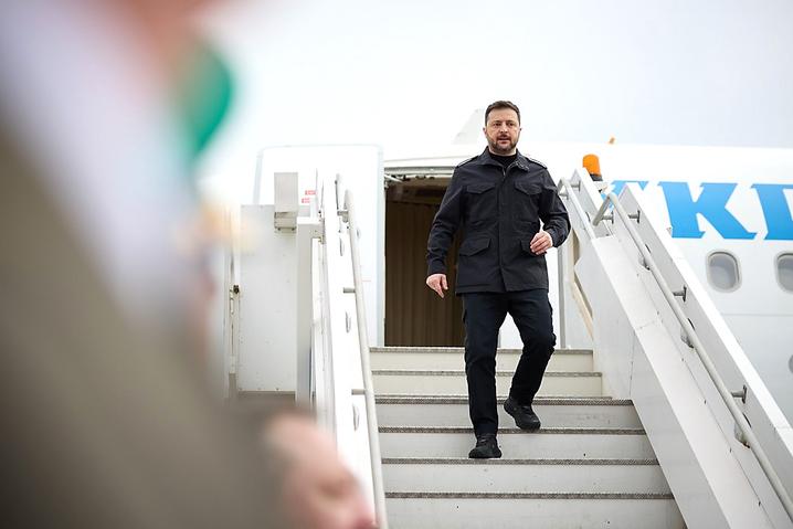 Зеленський прибув до Єревана для участі у саміті Європейської політичної спільноти